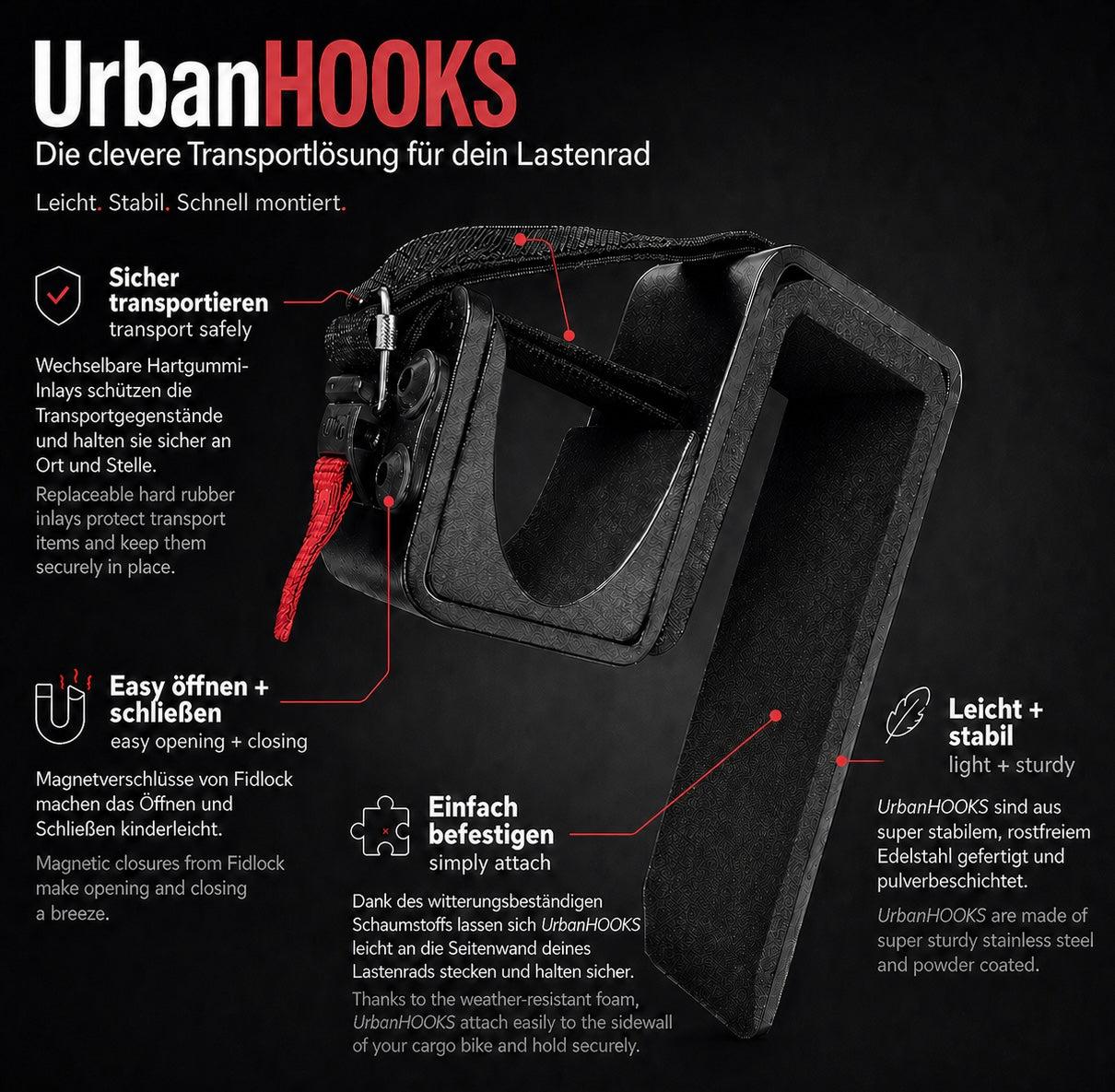 [de] UrbanHOOKS Features